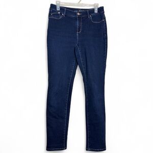 Chicos jeans platinum jegging Chicos size 0 USA 4-6